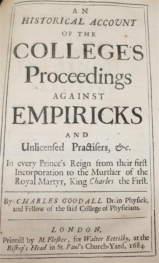Goodall, Charles - The Royal College of Physicians of London,